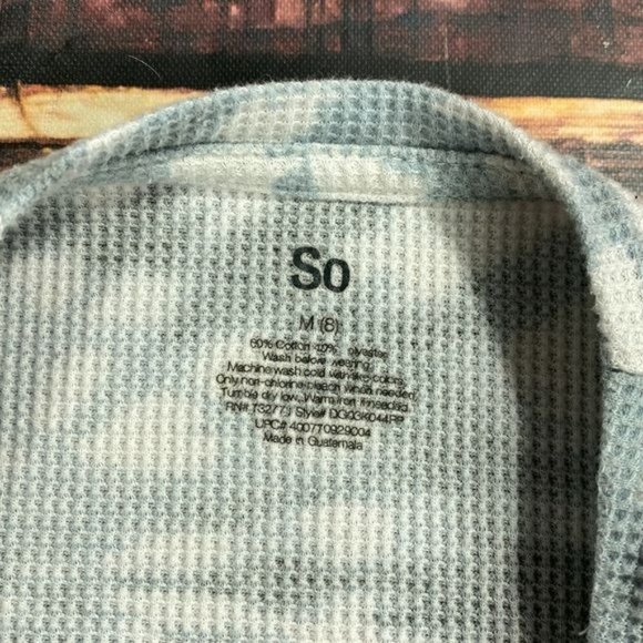 RELISTED So Kids Tie Dye Crop Top Long Sleeve - Picture 3 of 5